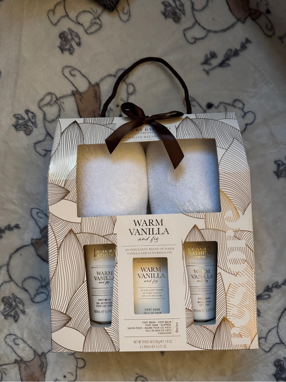 Warm Vanilla & Fig Foot Care Gift Set